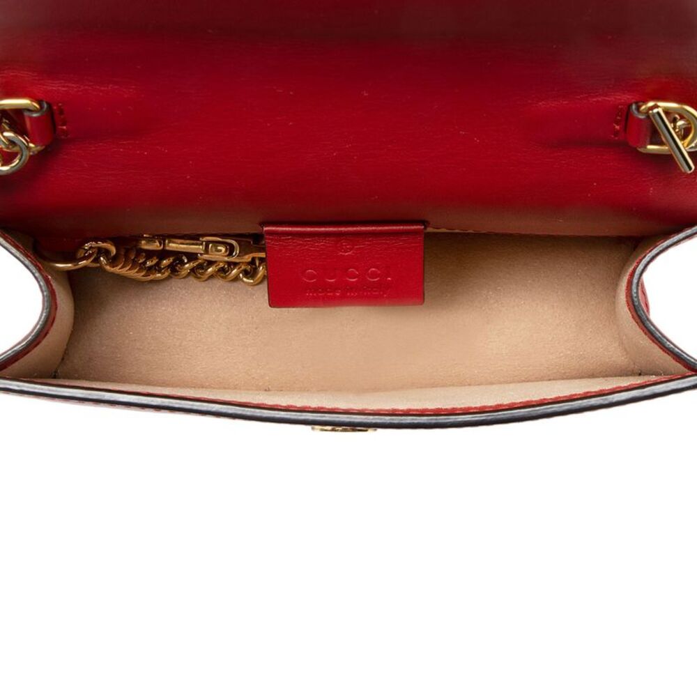 Gucci Leather Sylvie Super Mini Bag - Picture 7 of 14